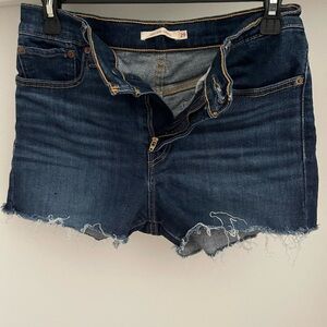 Women's Blue Jean Shorts